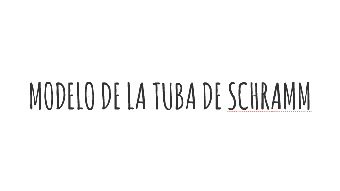 MODELO DE LA TUBA DE SCHRAMM by Majo Bolanhos