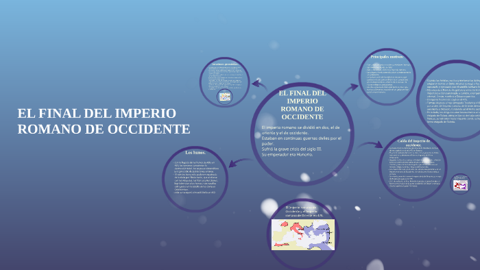 EL FINAL DEL IMPERIO ROMANO DE OCCIDENTE by javi rodriguez on Prezi