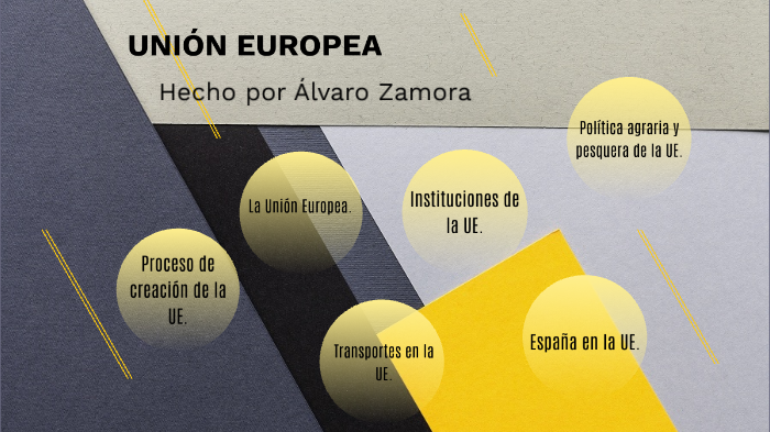 Unión Europea by on Prezi