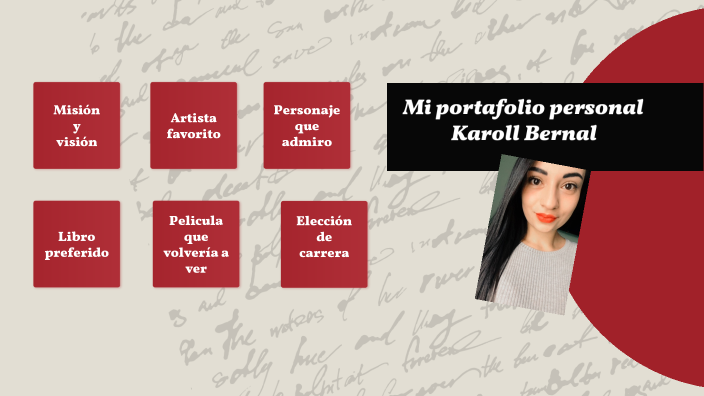 Mi portafolio personal by karoll bernal on Prezi