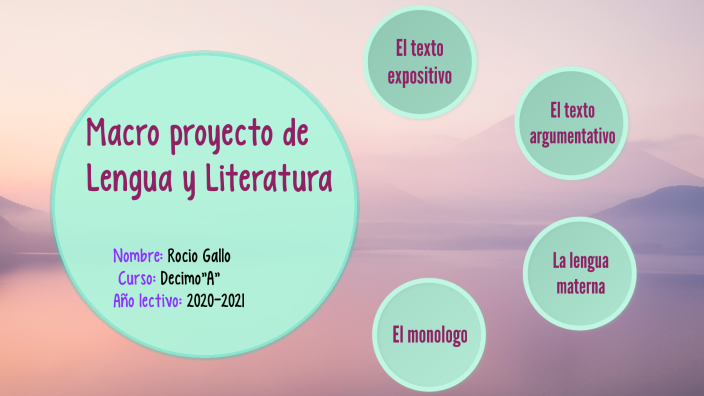 macro proyecto de lengua y literatura by Rocio Gallo on Prezi