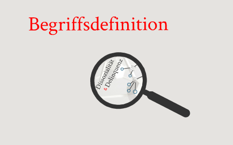 Definition Dissozialität & Delinquenz by andri girsberger on Prezi