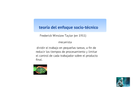 teoria del enfoque socio-tecnico (administracion de la tecnologia) by juan  carlos amado suarez