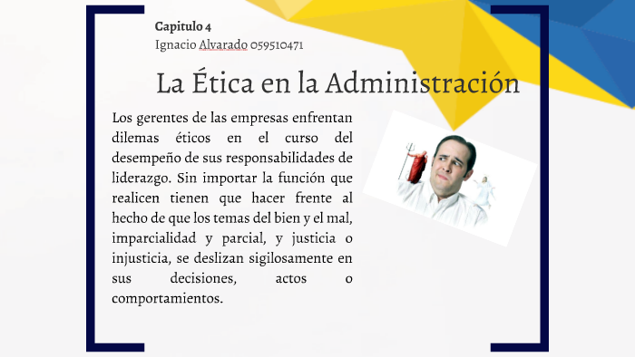 Importancia De La Etica En La Administracion Images