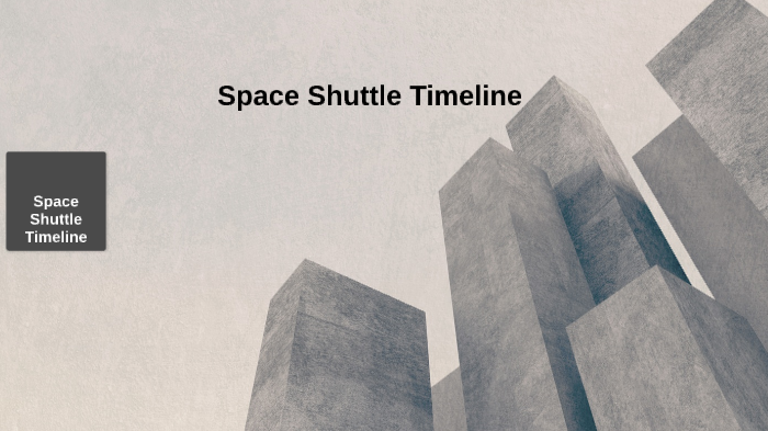 Space Shuttle Timeline by Andrew Edwards on Prezi