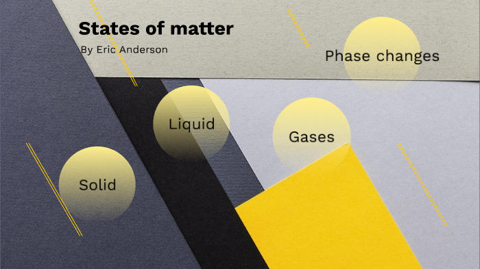 States of matter by Eric Anderson on Prezi