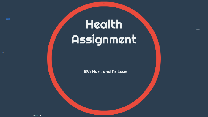 health assignment for elementary students