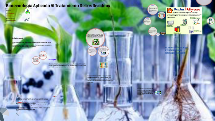 Biotecnología tratamiento residuos