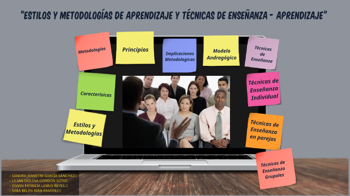 Presentacion: Estilos Y Metodologias De Aprendizaje Y Técnicas De 