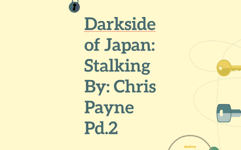 Darkside Of Japan Stalking By Christopher Payne