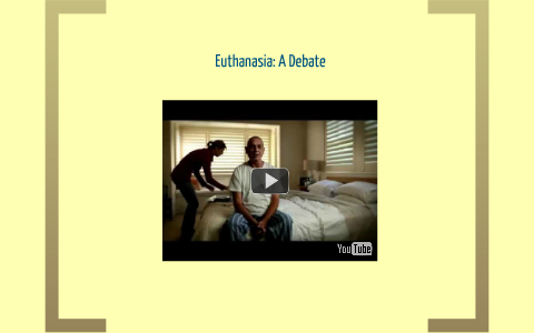 short speech on euthanasia