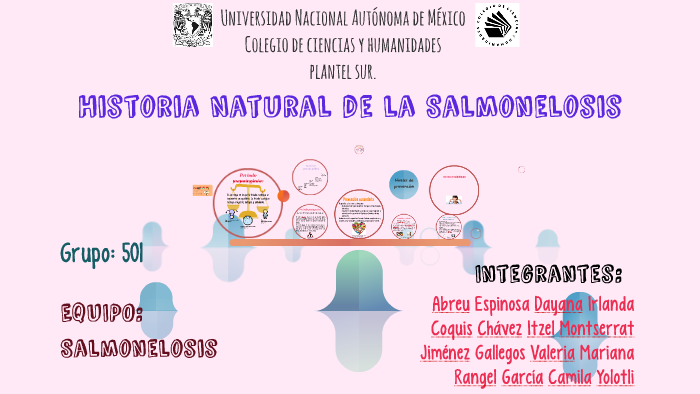 Historia Natural de la salmonelosis by Dayana Abreu on Prezi