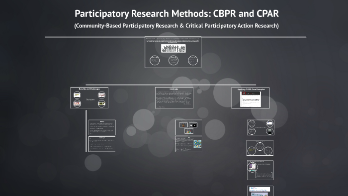 Participatory Research Methods: CBPR And PAR By Alana Ellick On Prezi