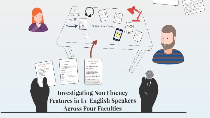 Investigating Non Fluency Features In L1 English Speakers By Corrine Work