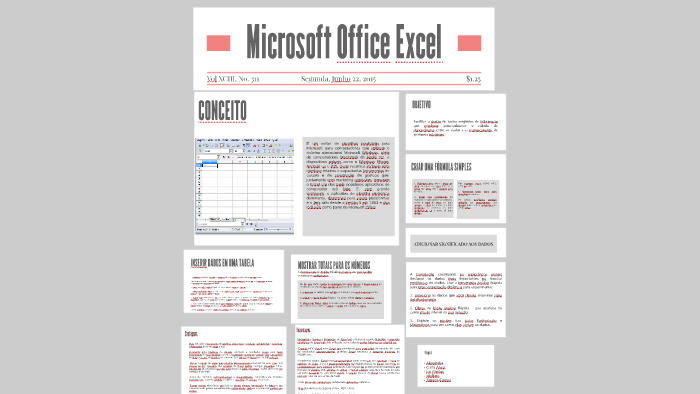 Microsoft Office Excel by Tati ana on Prezi