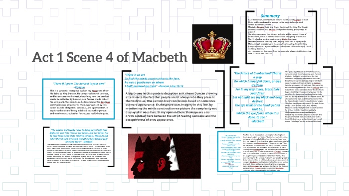 macbeth act 1 thesis