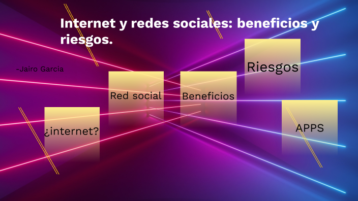 Internet y redes sociales: beneficios y riesgos. by Jairo Jesus Garcia