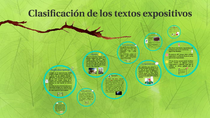 Clasificación De Los Textos Expositivos By Marisol Castro Pavez