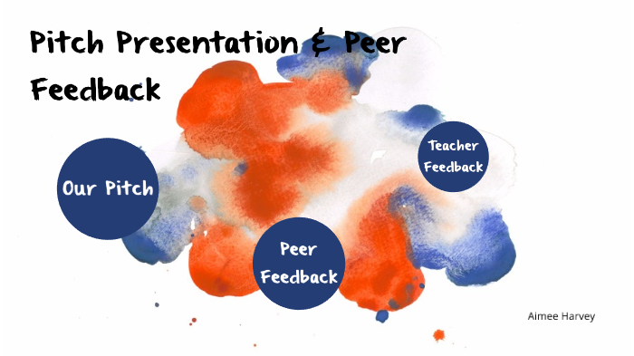 Pitch Presentation & Peer Feedback by A.E. Media on Prezi