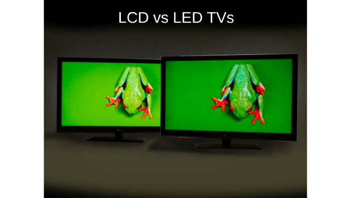 jeg er enig Tilbagebetale vejspærring LED vs LCD TV by Sam Ternes