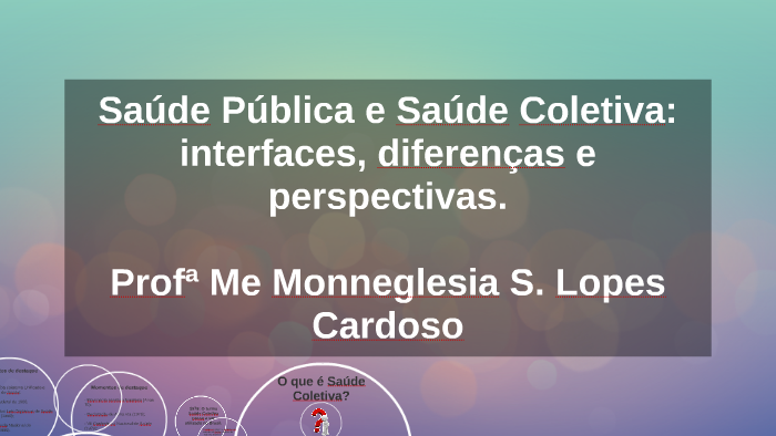 Saúde Pública E Saúde Coletiva Interfaces Diferenças E Per By Monneglesia Lopes 3364