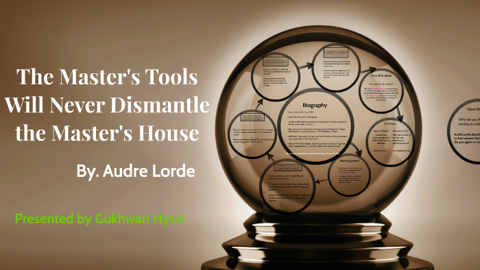audre lorde essay master's tools