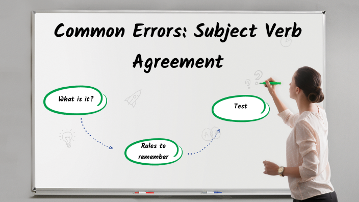 common errors in subject verb agreement