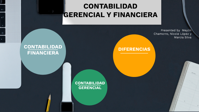 DIFERENCIAS ENTRE CONTA GERENCIAL Y FINANCIERA by Meylin Chamorro on Prezi