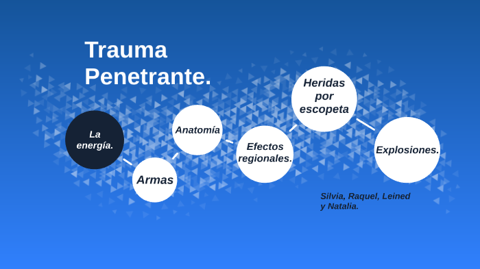 Trauma Penetrante. by natalia santana on Prezi