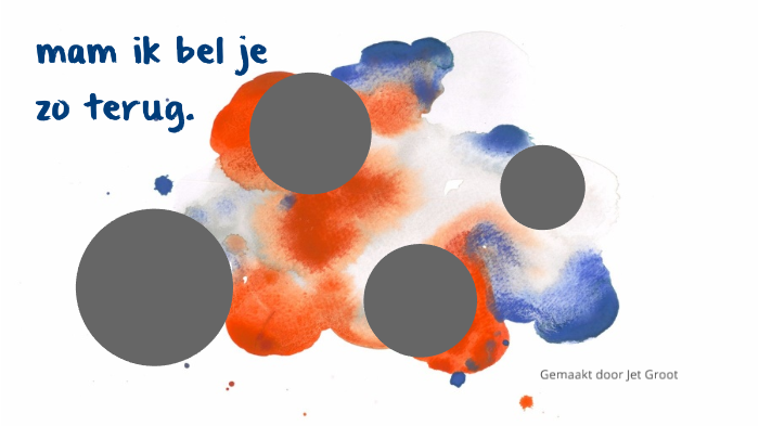 mam ik bel je zo terug by jet groot on Prezi