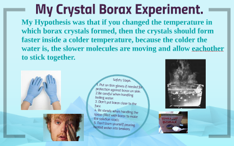 borax crystal experiment