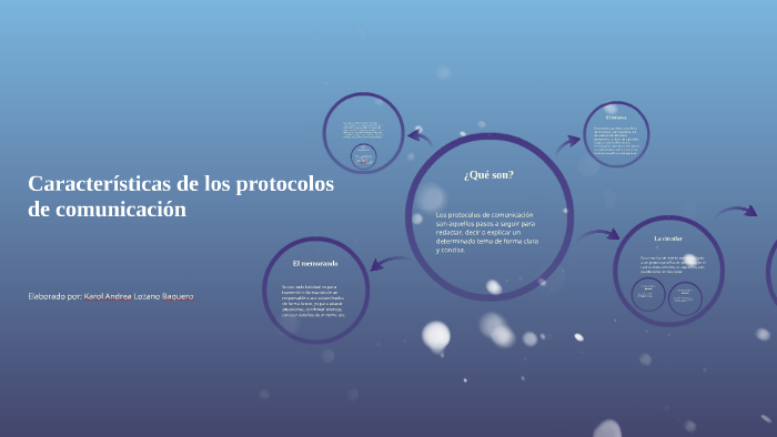 Características de los protocolos de comunicación by Andrea Lozano on Prezi