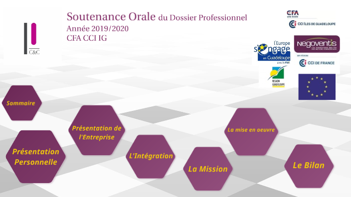 Soutenance Orale du Dossier Professionnel by Morgane PINCEMAILLE on Prezi