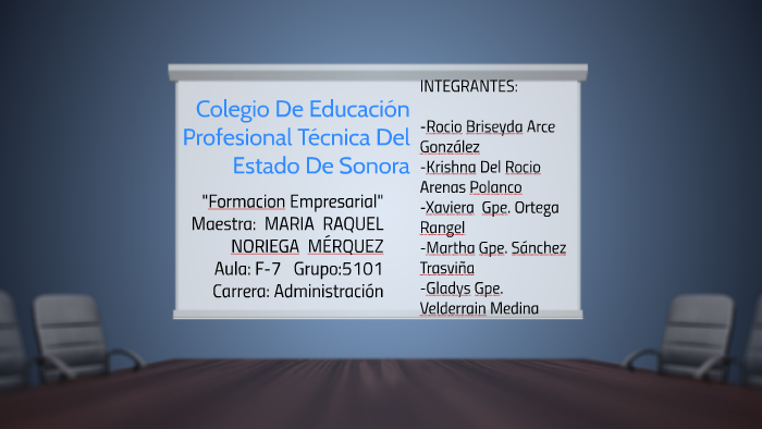 Colegio De Educacion Profesional Técnica Del Estado De Sonor by Rocio