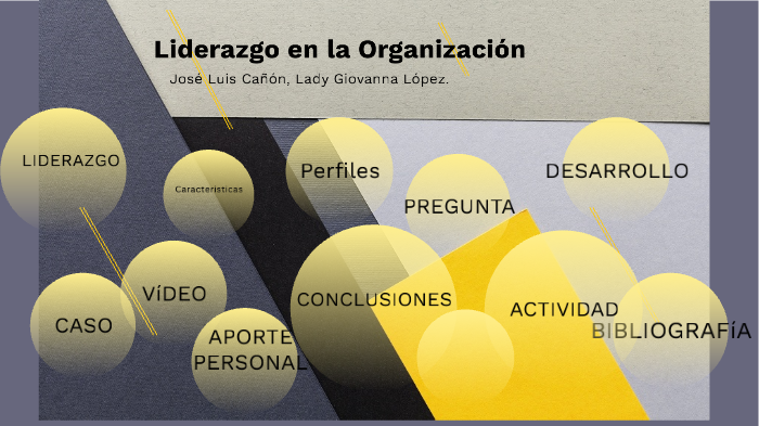 Liderazgo en la Organización by Jose Luis Canon Hernandez on Prezi