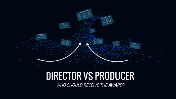 director vs. poducer