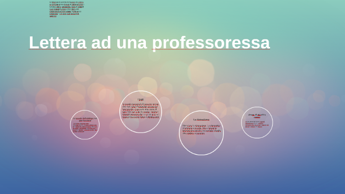 Lettera ad una professoressa by Diego Manca on Prezi