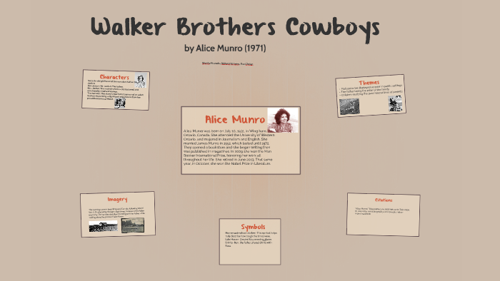 Misbruik Split Rationeel Walker Brothers Cowboys by sheyla alvarado