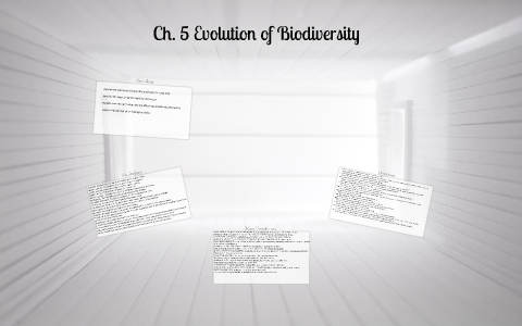 Ch. 5 Evolution of Biodiversity by Natalie Rudakevych on Prezi