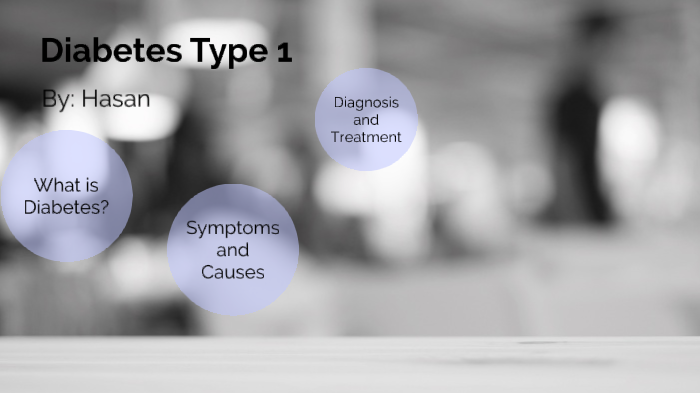 Diabetes Type 1 by Mujaddid Khan on Prezi