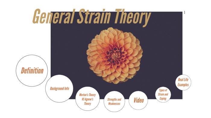 case study of general strain theory