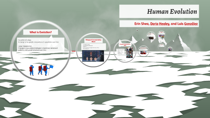 Human Evolution by Luis Gonzalez on Prezi