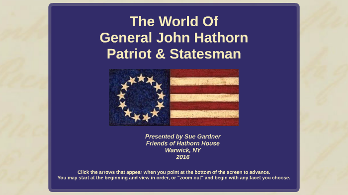 Gen. John Hathorn by Sue Gardner on Prezi