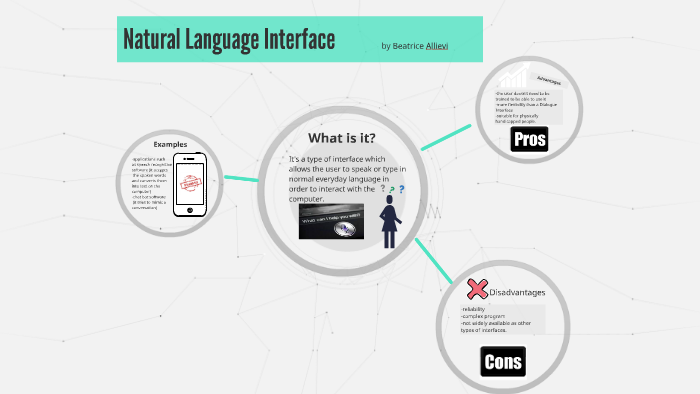Natural Language Interface by Edwina Marigliano on Prezi