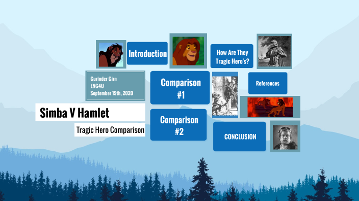 Simba & Hamlet Hero Comparison by Gurinder Girn on Prezi