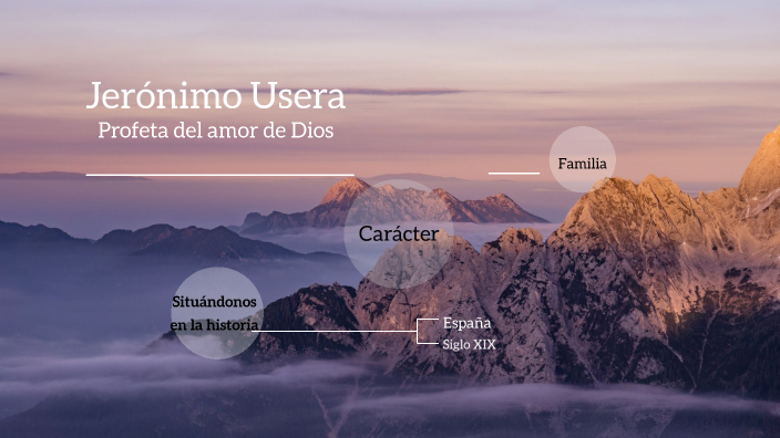 Jerónimo Usera - Profeta del amor de Dios by Yury Rb on Prezi
