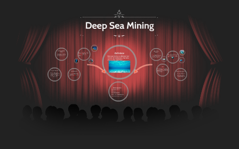 Deep sea mining is a relatively new mineral process that tak by sydney ...