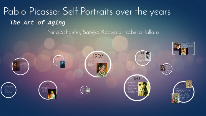 Pablo Picasso Self Portraits Over The Years By Isabella Pullaro On Prezi