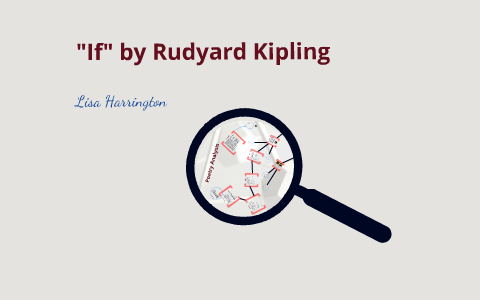 literary devices in if by rudyard kipling