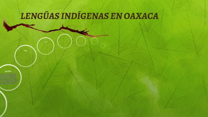 LENGÜAS INDÍGENAS EN OAXACA by Mauricio Lopez Salazar on Prezi